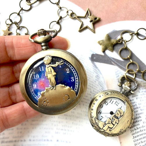 星の王子様「バックチャームウォッチ」 星の王子様「バックチャームウォッチ」 (星の王子さま正規