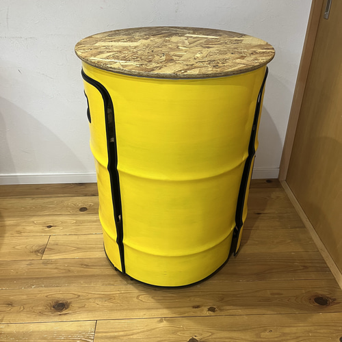 ドラム缶リメイクテーブル＆チェア 机・デスク SEA FLOWER 通販