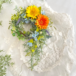 もにょ 【早割価格 】2021年✩.*˚ ドライフラワーいっぱい！ しめ縄 もにょ 【早割価格 】2021年✩.*˚ ドライフラワーいっぱい