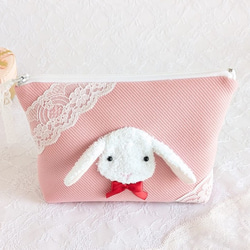 ウサギ巾着袋☆ハンドメイドオーダー ウサギ巾着袋☆ハンドメイドオーダー うさぎ - 巾着の人気通販