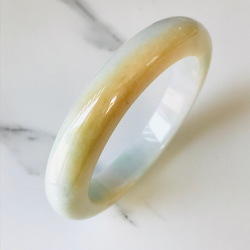 B810-075】翡翠ヒスイバングルミャンマー産57.3mm