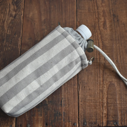 洗える保冷保温ペットボトルカバー(綿麻) 5枚目の画像