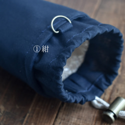 洗える保冷保温ペットボトルカバー(綿麻) 6枚目の画像