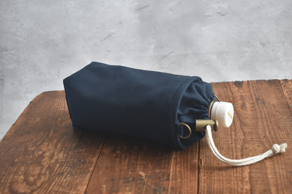 洗える保冷保温ペットボトルカバー(綿麻) 4枚目の画像