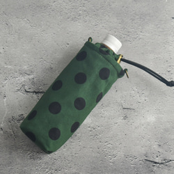 スリム・洗える保冷保温ペットボトルカバー（水玉） 9枚目の画像