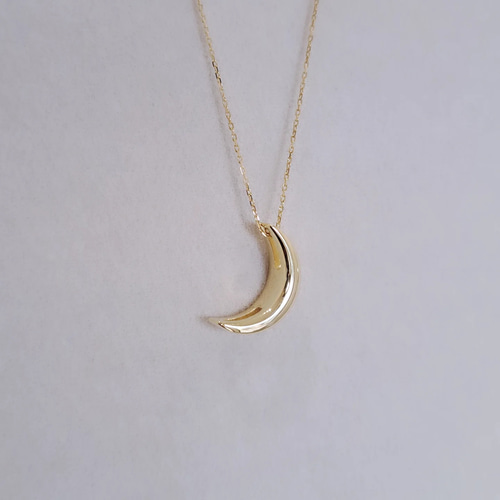 三日月 18金 三日月 ペンダントトップ リバーシブル】 K18三日月 三日月