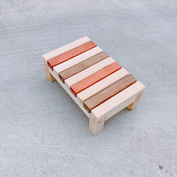 長い棚 玄関ベンチ兼用 アカシア ソファ・ベンチ 家具工房KARIMIKI