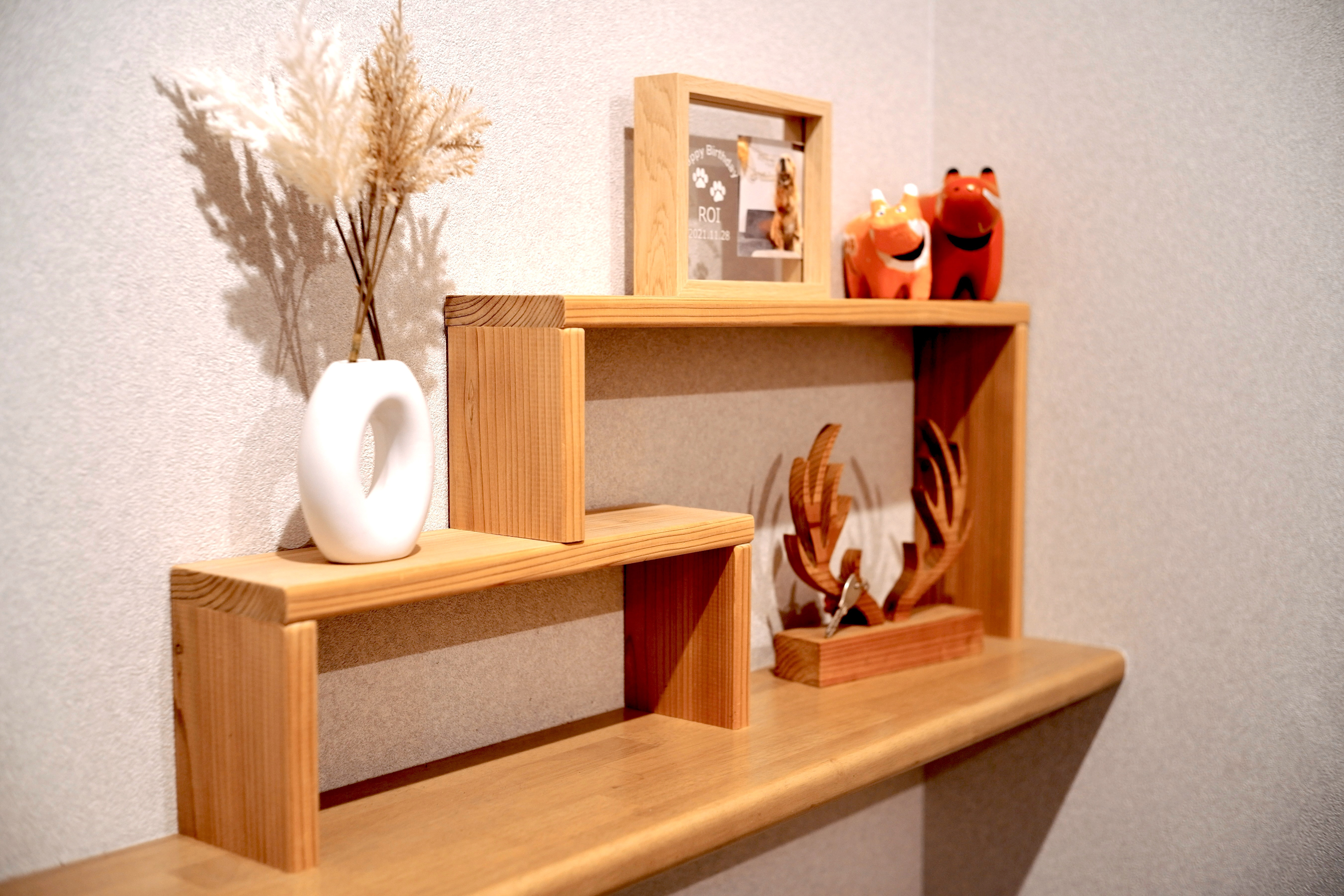 〔送料無料〕可動スリム収納 収納棚 カウンターキッチン棚　スライドシェルフ