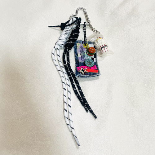 じゃらじゃらキーホルダー　バッグチャーム　キーチャーム　パラコード　101H ファッション通販 ファッション じゃらじゃらキーホルダー