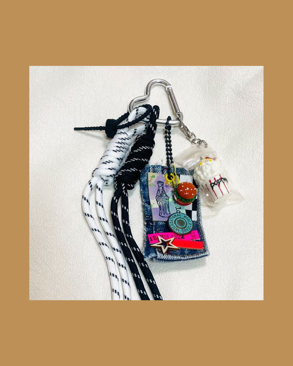 【ここあ】じゃらじゃらキーホルダー じゃらじゃらキーホルダー キーホルダー バッグチャーム