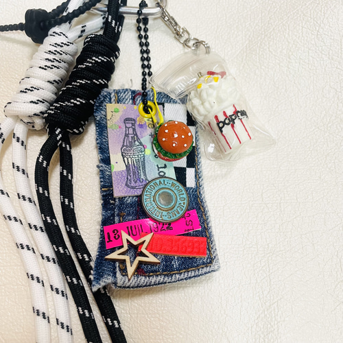 じゃらじゃらキーホルダー キーホルダー バッグチャーム