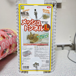 モルモットンネル✨イチゴ柄 6枚目の画像