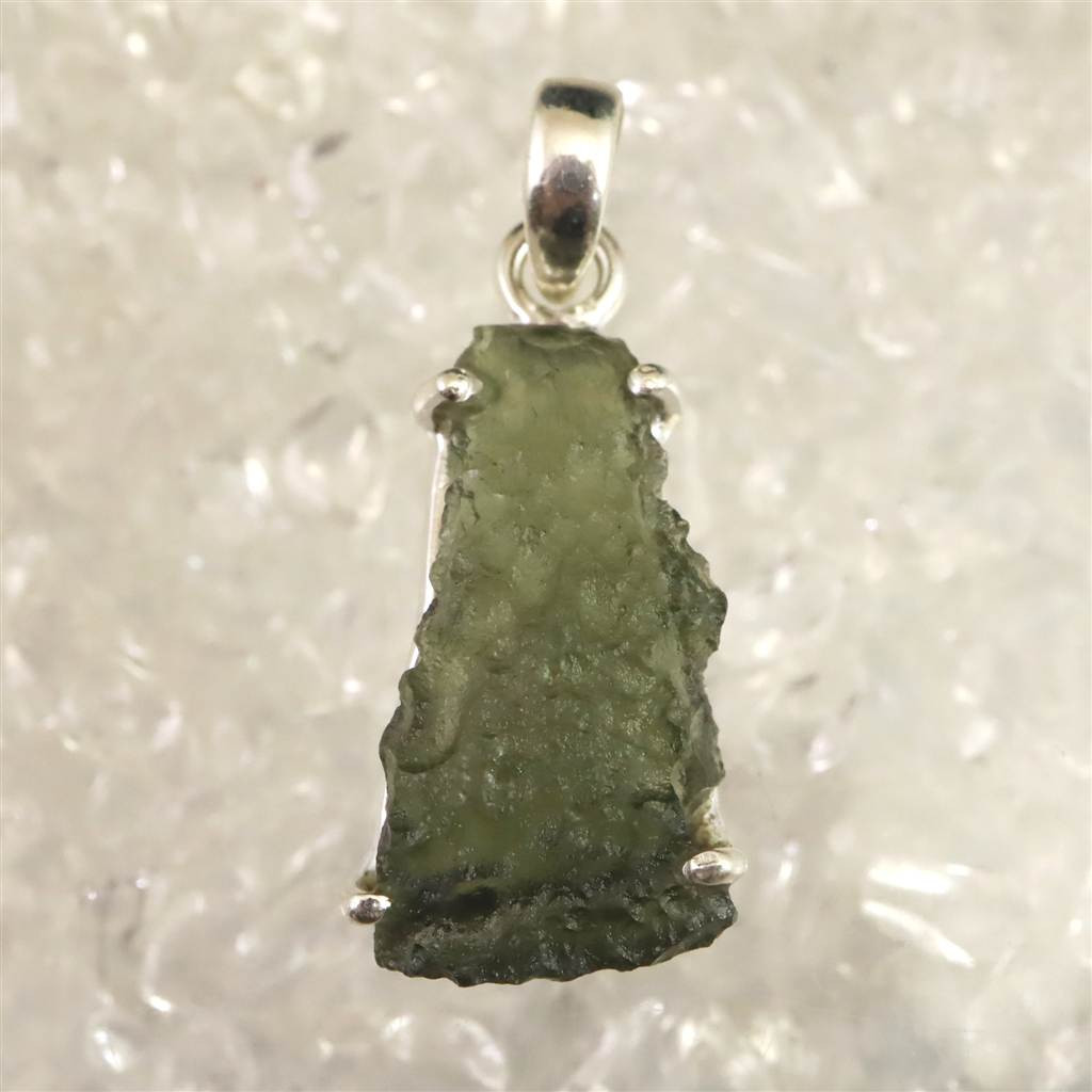 モルダバイト 原石 AAAグレード  ペンダント  3.30g #27902