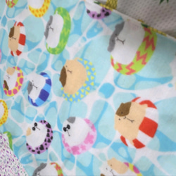 モルモット柄✨クールスカーフ 4枚目の画像