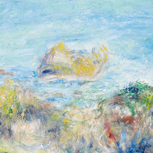 ルノワール　アートプリント　海辺にて ルノワール 【海辺にて】複製画 ルノワール 【海辺にて】複製画