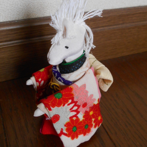 干支飾り 馬 古布 ちりめん 人形 2026年 和雑貨 四季彩堂 オンライン