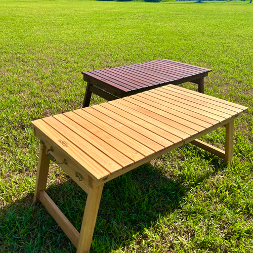 ☆送料無料☆ ウォールナット/折りたたみ式アウトドアテーブル