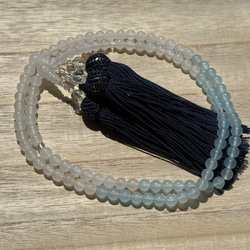 全宗派共通✳︎本式108珠念珠✳︎ブルーアパタイト✳︎数珠 その他雑貨