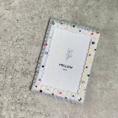 B7トレカケース】再販 硬質ケース ホイップデコ 『 jewelry 』 クリア