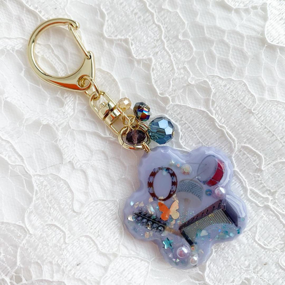 【2623】打楽器 紫ハート クラッシュシェル入り 5種の打楽器 パーカッション 2623】打楽器 紫ハート クラッシュシェル入り 5種の打楽器