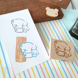 書き書きシマエナガちゃんのメモ枠』消しゴムはんこ はんこ