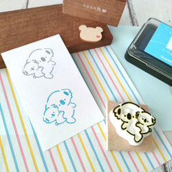 ♥ほっぺのはりねずみちゃん ミニはんこ』消しゴムはんこ はんこ