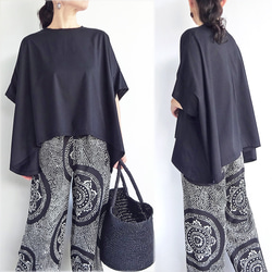 複数枚購入でお得♪　テントラインTシャツ（ブラウン） 11枚目の画像