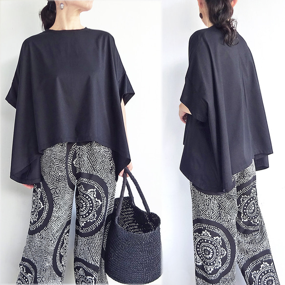 複数枚購入でお得♪　テントラインTシャツ（ブラウン） 11枚目の画像