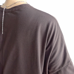 複数枚購入でお得♪　テントラインTシャツ（ブラウン） 6枚目の画像