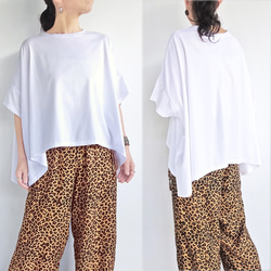 複数枚購入でお得♪　テントラインTシャツ（ブラウン） 14枚目の画像