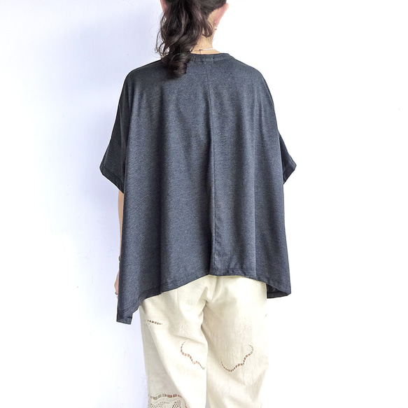 複数枚購入でお得♪　テントラインTシャツ（ブラウン） 19枚目の画像