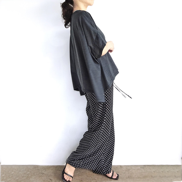 複数枚購入でお得♪　テントラインTシャツ（ブラウン） 20枚目の画像