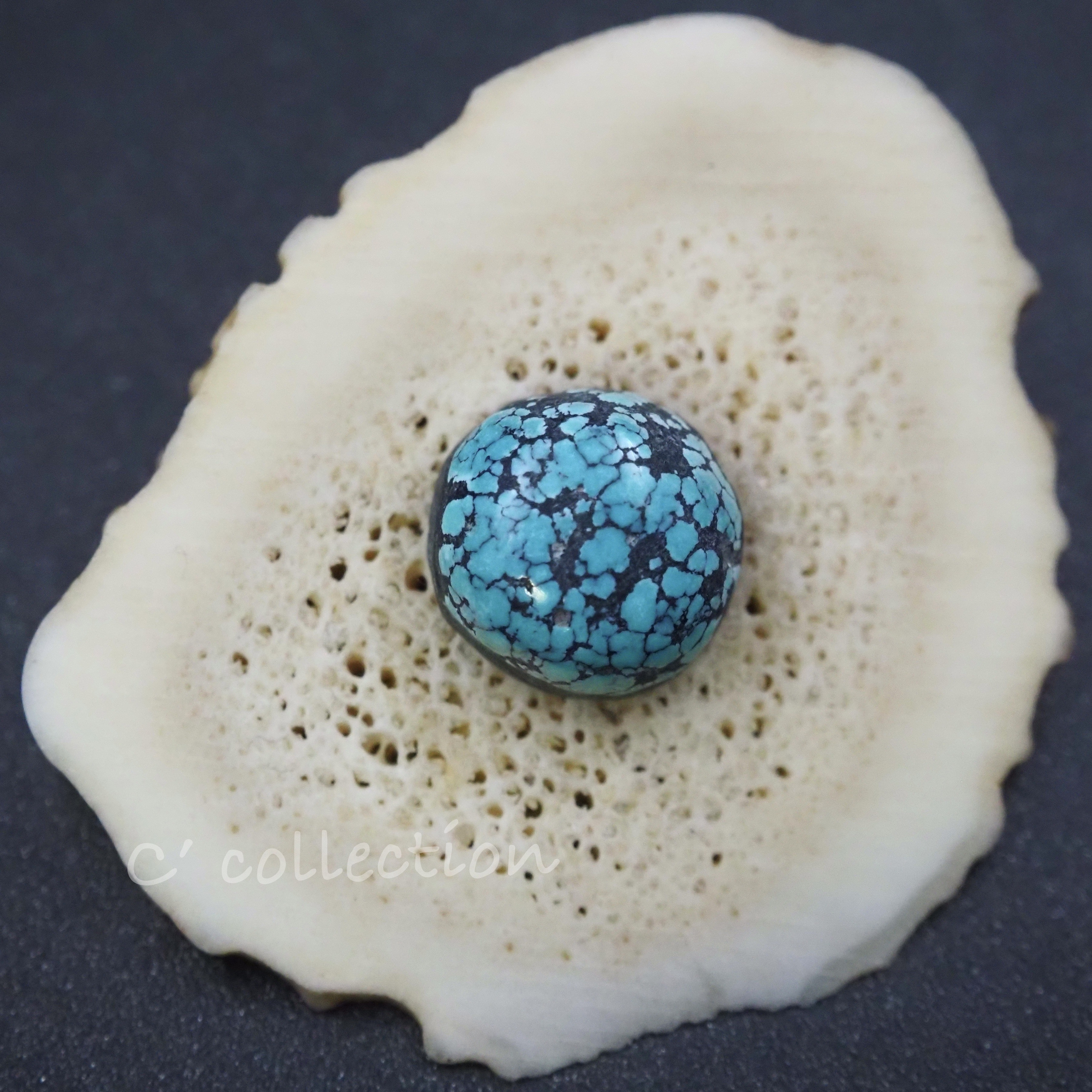 4ct BlueMoon Turquoise ブルームーン ターコイズ BM-36 ルース 天然石 ハンドメイド材料