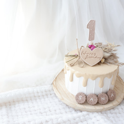 アイシングクッキー風♡アルファベット＆ナンバー＆型♪ケーキトッパー