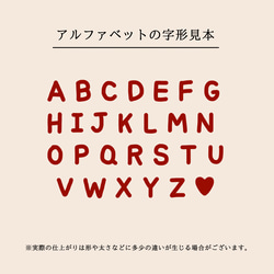 【選べるイニシャル&カラー】　テディベアコースター　1枚入り　アルファベット　もこもこ　パンチニードル　オーダーメイド 8枚目の画像