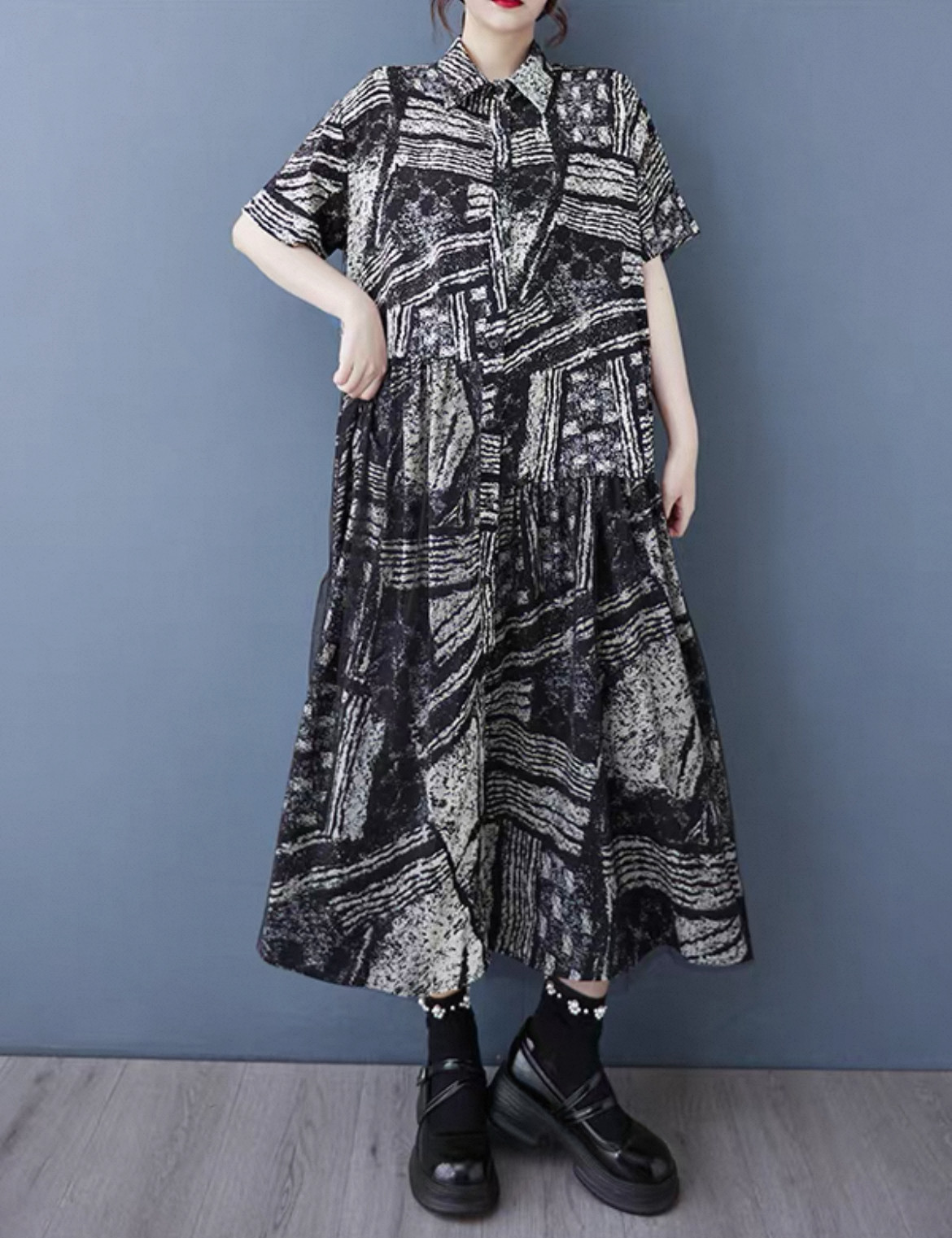 ゆったりワンピース 大人カジュアルワンピース レディースワンピース 綿麻ワンピース 夏ワンピース 人気