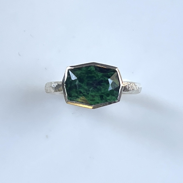 モーシッシ　3.1ct　伏せこみ留　シルバーSV925リング 9枚目の画像