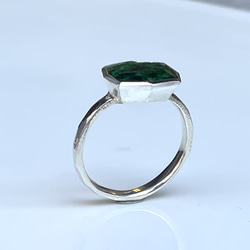 モーシッシ　3.1ct　伏せこみ留　シルバーSV925リング 2枚目の画像