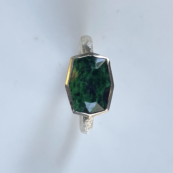 モーシッシ　3.1ct　伏せこみ留　シルバーSV925リング 6枚目の画像