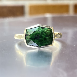 モーシッシ　3.1ct　伏せこみ留　シルバーSV925リング 4枚目の画像