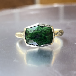 モーシッシ　3.1ct　伏せこみ留　シルバーSV925リング 1枚目の画像