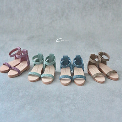 モンストドール ピュアニーモ ミニチュア靴 Mタイプ こげ茶 その他人形