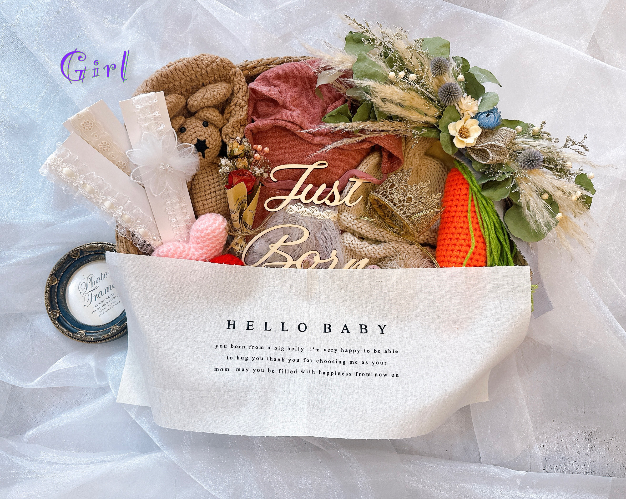 ✨レビュー者限定往復送料無料✨かご50cm✨選べる✨ニューボーンフォト2泊3日