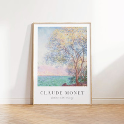 クロード・モネ アートポスター 海 絵画 夏 インテリアアート 絵画