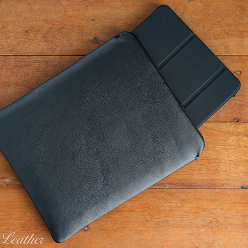 WATERPROOF LEATHER》本革レザースリーブケース iPad Pro・Air 11