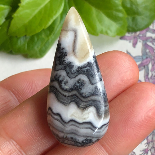 7063 ゼブラカルサイト 天然石 天然石 Aun planet（発送は月水金のみ