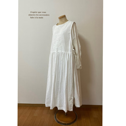 hana様 リネン・ブラック・スリットワンピース　ハンドメイド hana様 リネン・ブラック・スリットワンピース ハンドメイド