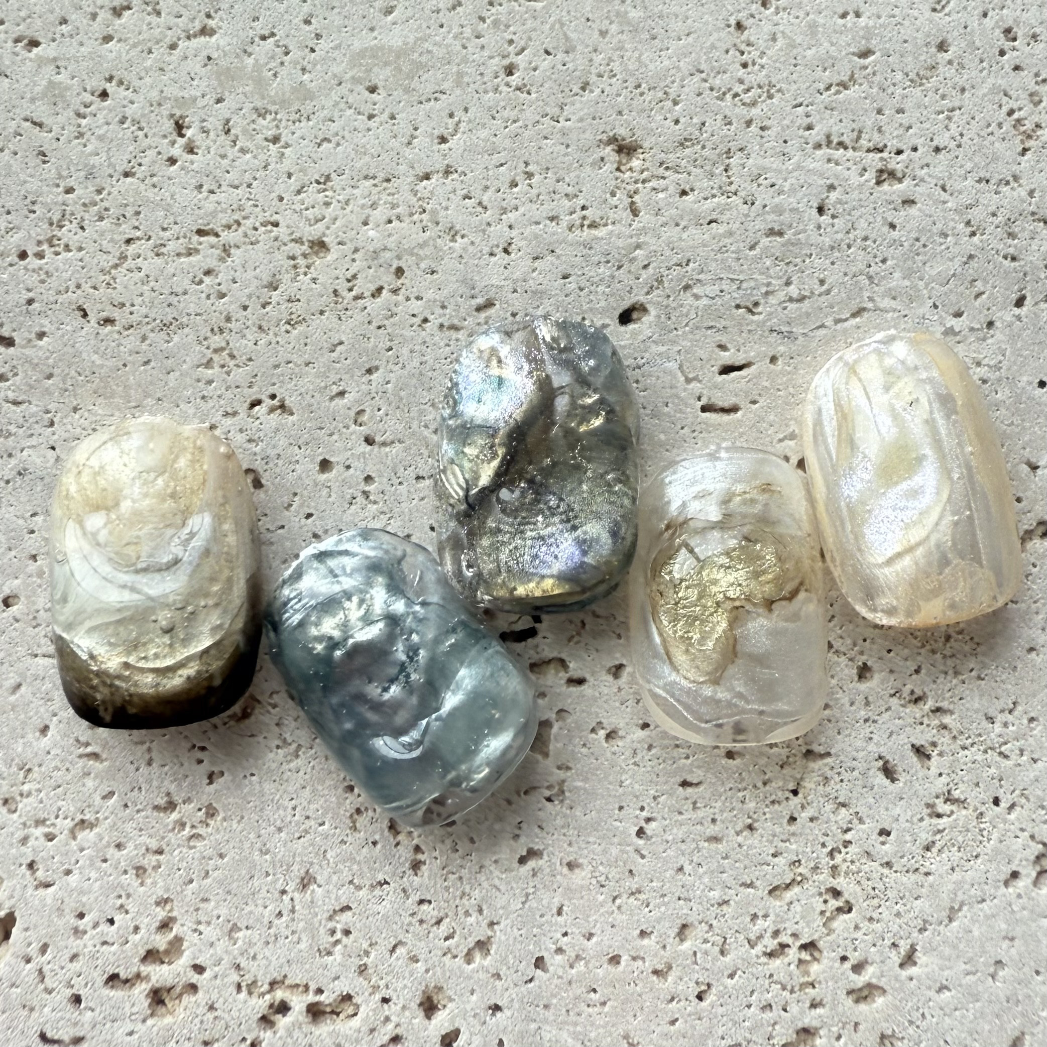 鉱石メタリック × ゴツゴツアート