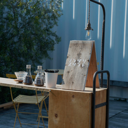 OLDWOOD SIGN-S-/古材/看板/什器/オリジナルプリント可 その他家具