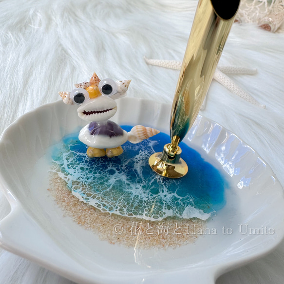 レジンアート　海アート　オーシャンアート　トレイ レジンアート 海アート オーシャンアート トレイ - メルカリ